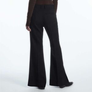 COS wool flared trousers